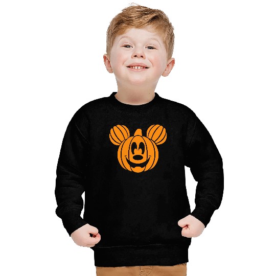 Disney Mickey Mouse Pumpkin Halloween Sweatshirts