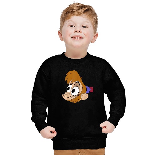 Disney Aladdin Abu Large Face Sweatshirts