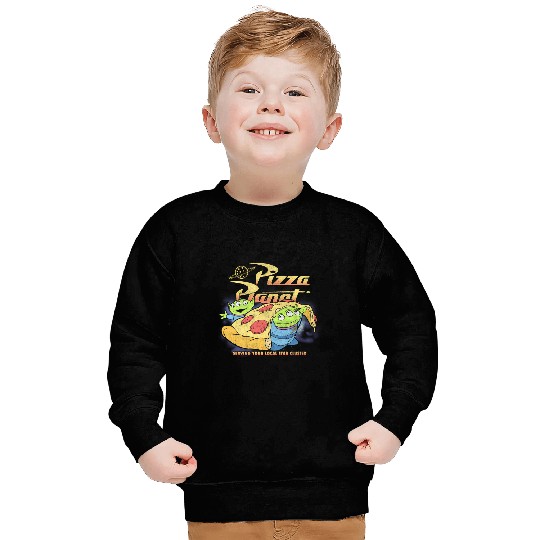 Disney Pixar Toy Story Aliens Pizza Planet Sweatshirts