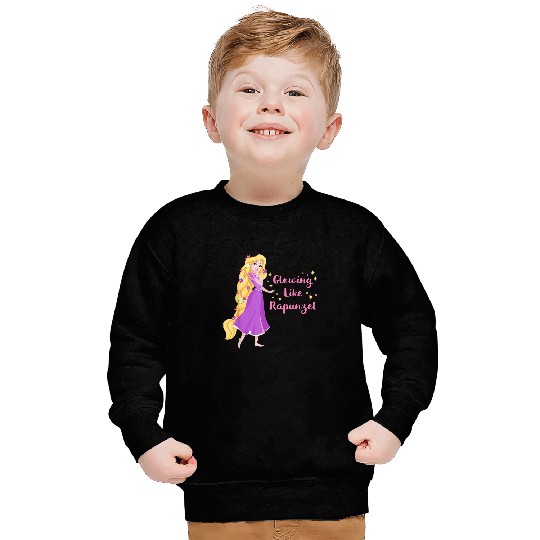 Disney Princess Glowing Like Rapunzel Sweatshirts