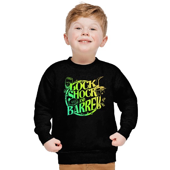 Disneyss The Nightmare Before Christmas Lock Shock Barrel V2 Sweatshirts