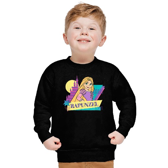 Disneyss Tangled Retro 90s Couples Matching Rapunzel Sweatshirts