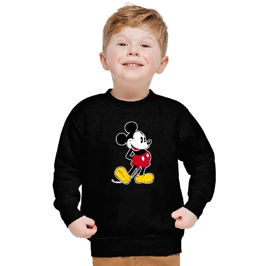 Disney Mickey Mouse Classic Small Pose Sweatshirts