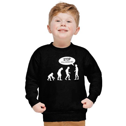 Banksy Funny Human Evolution Indie Sweatshirts