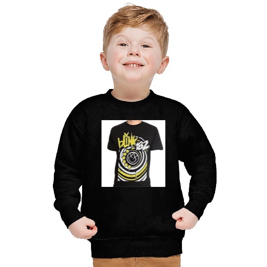 Blink 182  Happy Face Sweatshirt
