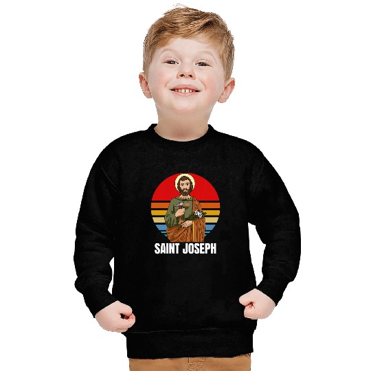 Saint Joseph Catholic Father And Worker 26 Sweatshirts