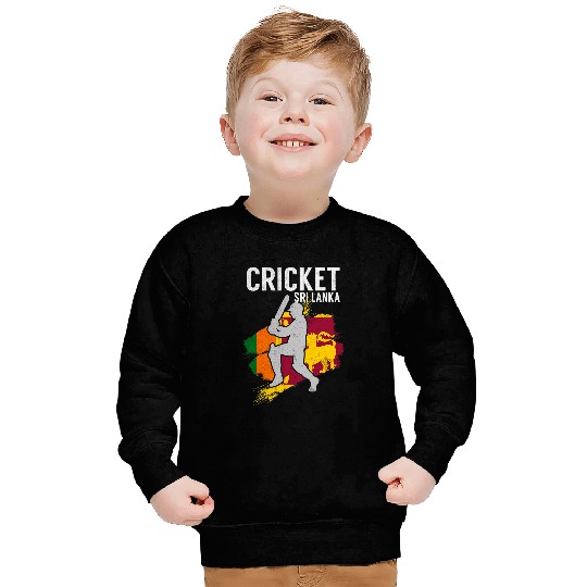 Cricket Fan Sri Lankan Flag cricket Sweatshirts