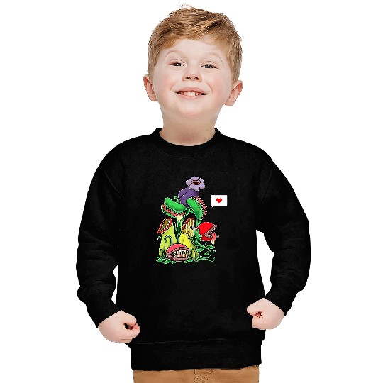 Carnivorous Plant Lover Venus Flytrap Gardening Gardener Sweatshirts