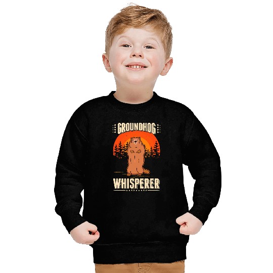 Groundhog Whisperer Marmot Whisperer Sweatshirts