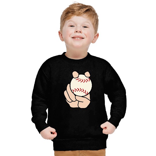 Baseball Pitcher Curveball Sweatshirts