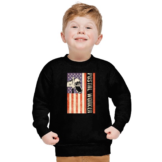 Postal Worker Patriotic US Post Mail Carrier 1 Sweatshirts