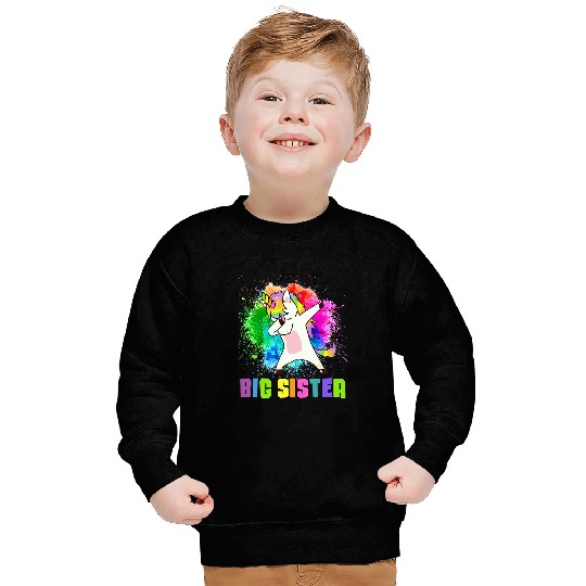 Big Sister Unicorn Sweatshirts