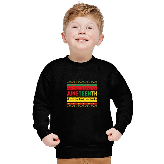 American African Freedom Black History Juneteenth Sweatshirts