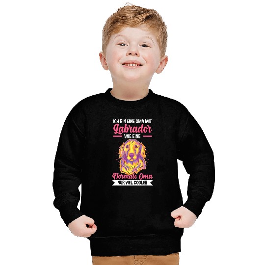 Labrador Lab Dog Grandma Grandma Labrador Sweatshirts