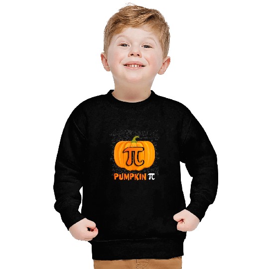 Pumpkin Pi Math  Funny Halloween Math Teacher Student Sweatshirts