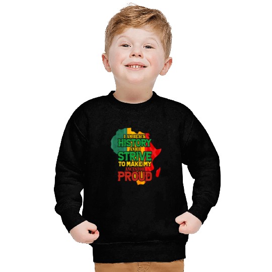 Black History Afrocentric Empowerment Sweatshirts