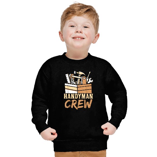 Handyman Crew Tinkerer Worker Diy Hobby Sweatshirts