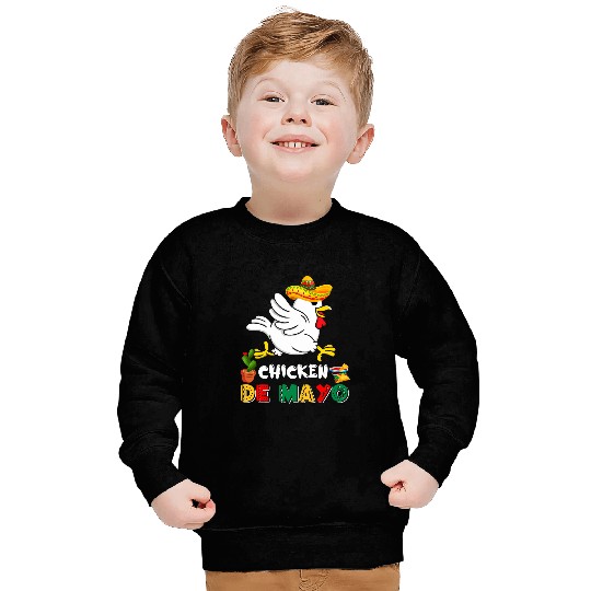 chicken de mayo 2mexican chicken sombrero cinco de mayo Sweatshirts