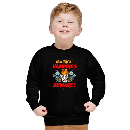 Halloween Electrician Powerline Electrical Tools Electricity 1 Sweatshirts