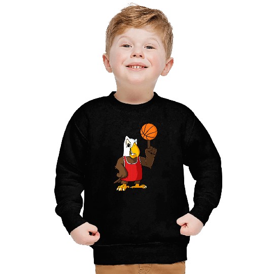 Sport Basketball Bald Eagle Sweatshirts