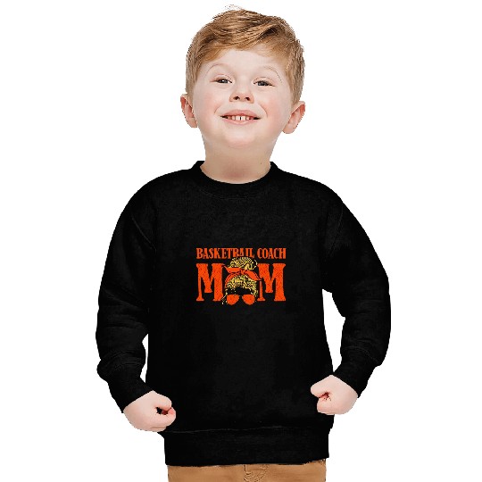 Basketball Coachs Mom Hoops Assistant Basketball Coach Sweatshirts