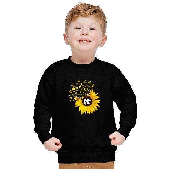 Kansas State Wildcats Farmer Sunflower Farm Things Sweatshirts