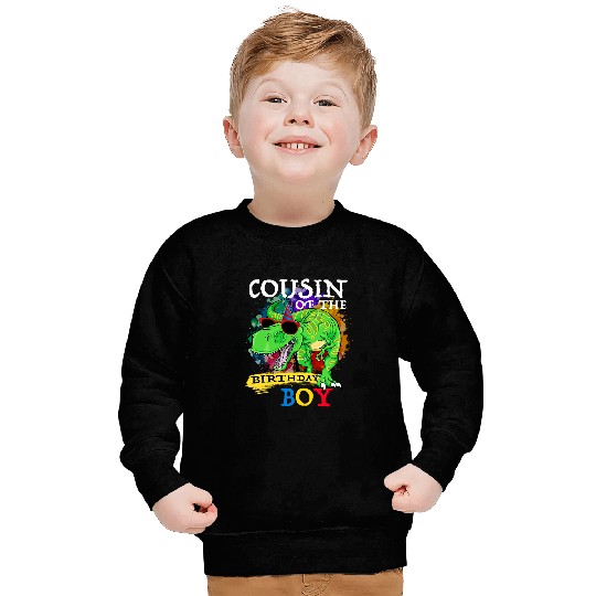 Dinosaur Pet Cousin Party trex Sweatshirts