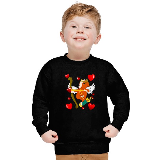 Guinea Pig Pet Cupid Sweatshirts