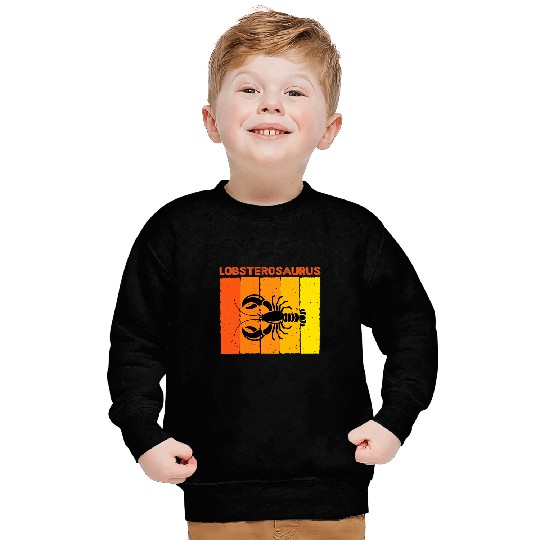 Dinosaur Pet Lobsterosaurus Funny Dinosaur Lobster Barnacle Brayfish Sweatshirts