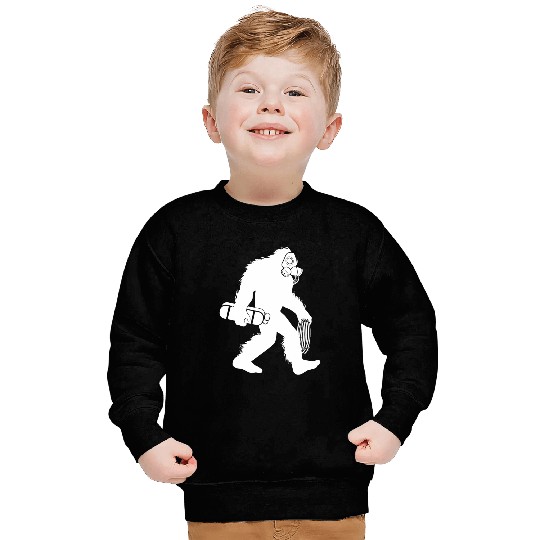 bigfoots Pest Control Cryptid Exterminator Sasquatch Sweatshirts