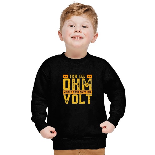 Ihr Da OHM makes her VOLT 2electrician Sweatshirts
