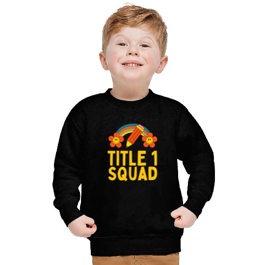 Book Fun Cute title 1 one reading teacher assistant student pencil Sweatshirts