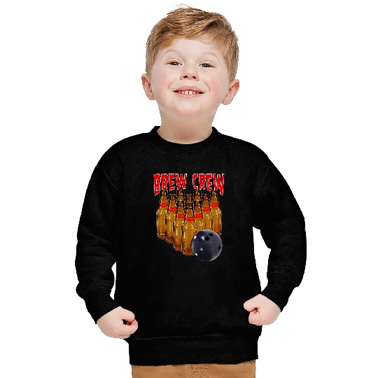 Sport Bowling BREW CREW bowling Sweatshirts