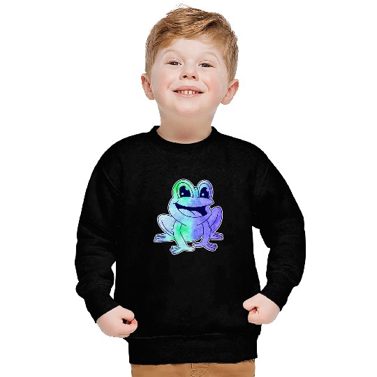 Frog Pet Colorful frog toad weather Sweatshirts