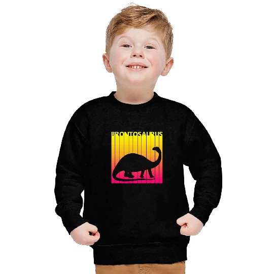 Dinosaur Pet Brontosaurus Dinosaur Retro Costume Sweatshirts