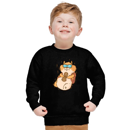 Hamster Pet skydiving Rodent Sweatshirts