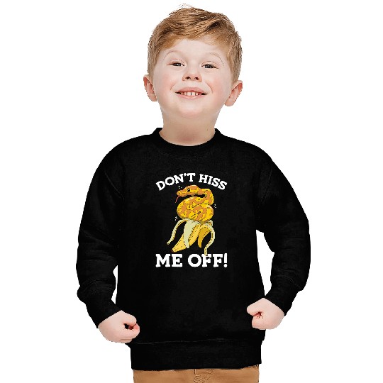 Python Pet Snake Banana Ball Python4 5 Sweatshirts
