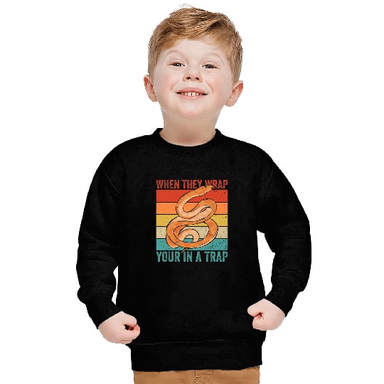 Python Pet vintages Royal Python And Coral Ball Python Sweatshirts