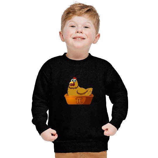 Chicken Pet Pi Day Math Chicken Pot Pie Funny Geek Nerd Math Farmer Pi Sweatshirts