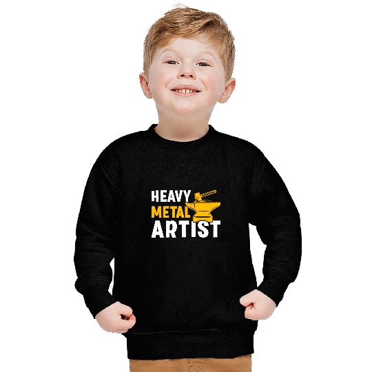 Heavy Metal Artist For A Blacksmith Sweatshirts