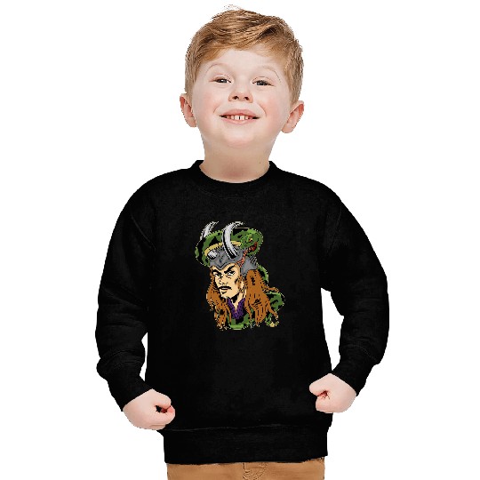 Snake Pet Viking Nordic Snake Loki Sweatshirts