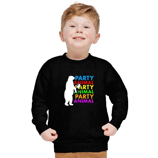Bear Pet Cute Party Animal Birthday Gift 2For Polar Sweatshirts