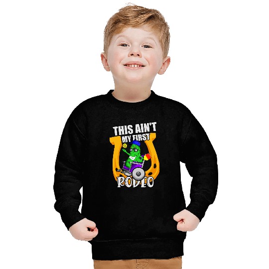 Sport Pickleball Saying Aint My First Rodeo 1 Sweatshirts