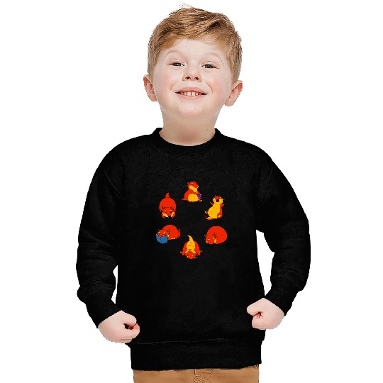 Dragon Pet Bod the Cute Chibi Dragon Graphic Sweatshirts