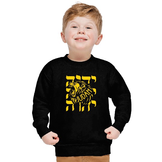 Lion Pet Hebrew Israelite YHWH Lion of Judah Yahweh Clothing Yah Sweatshirts