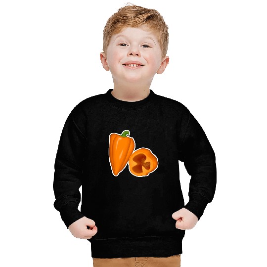 Habanero Pepper Chef Veggie Sweatshirts