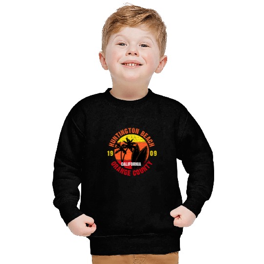 Huntington Beach Surf Fall Competitions Sweatshirts