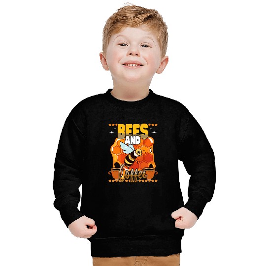 Honey Bee Keeper Farmer Bees Coffee Honey Beekeeper Sweatshirts