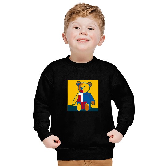 Bear Pet Constructivist Teddy Bear Sweatshirts