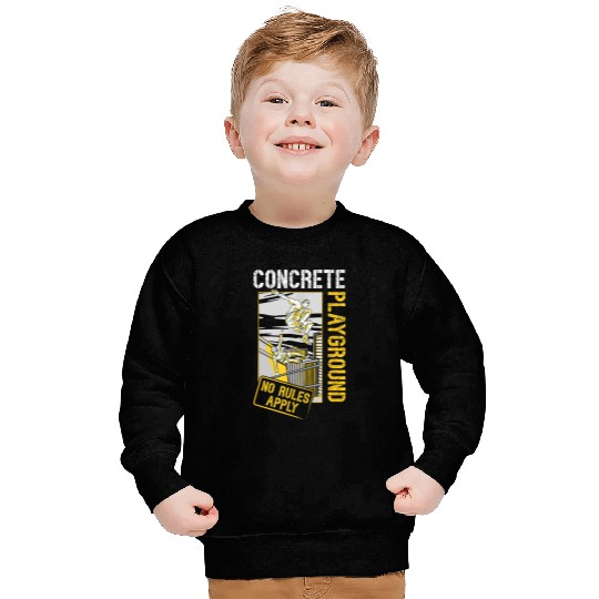 Concrete Playground No Rules Apply Freerunning Parkour Sweatshirts